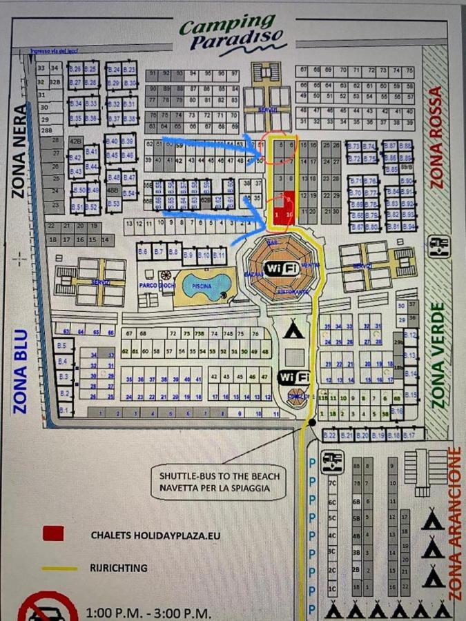 Zona Rosa 5 Chalet Mit Klimaanlage Und Wlan Viareggio Eksteriør bilde